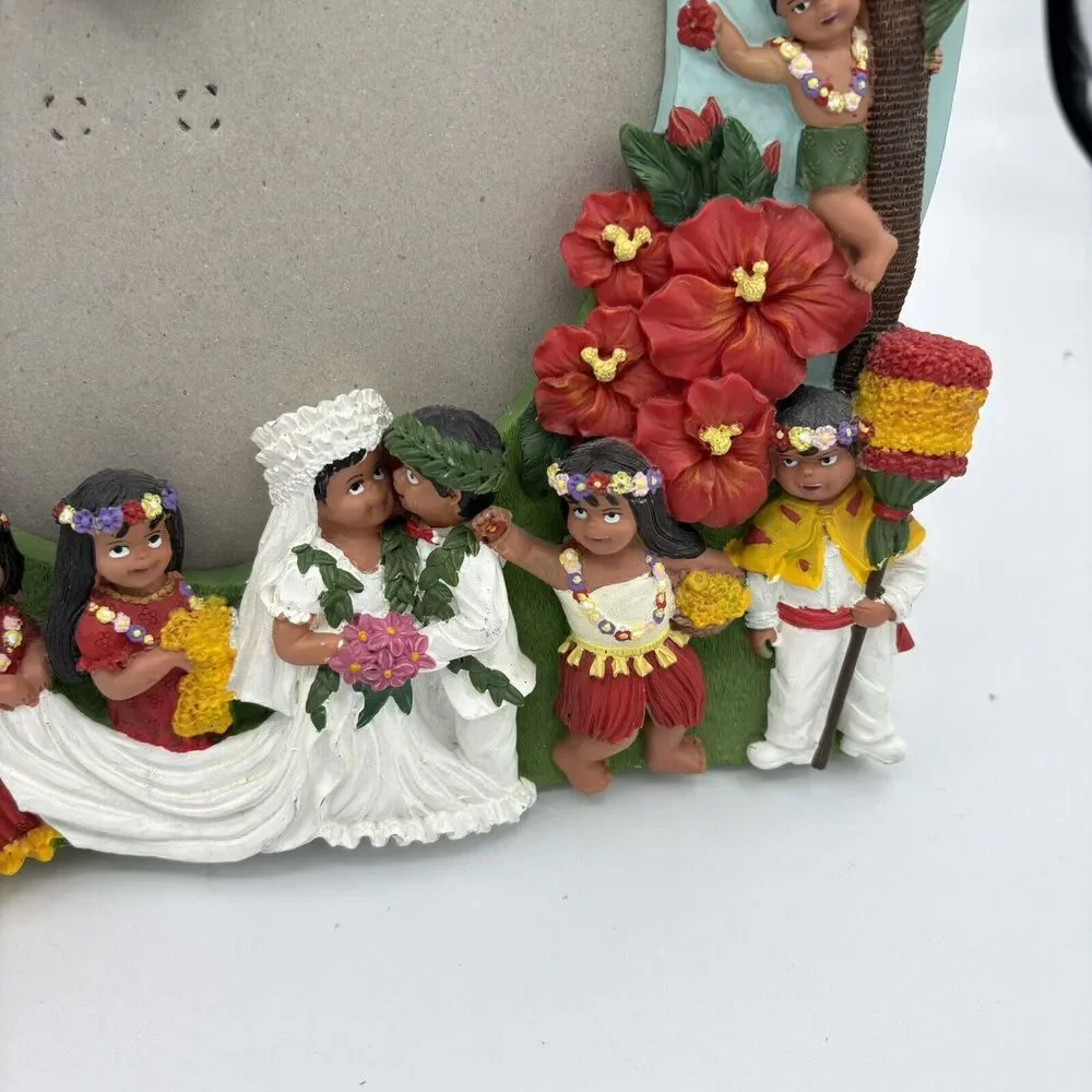 MTA Hawaii 3D Picture Photo Frame Wedding Forever Love Native People‎ Bride F1